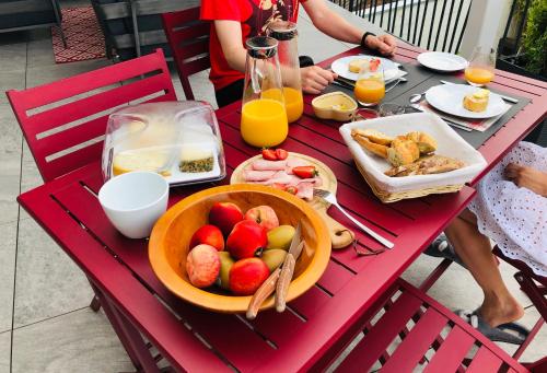 Jídlo v bed and breakfast nebo okolí