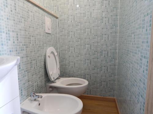 Ένα μπάνιο στο Residence Stabilimento Roma