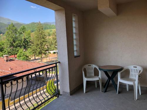 Nespecifikovaný výhled na hory nebo výhled na hory při pohledu z apartmánu