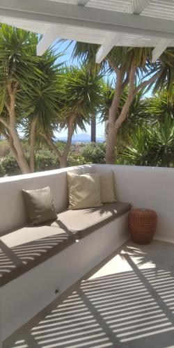 Χώρος καθιστικού στο Villa Faros Luxury Apartments & Suites