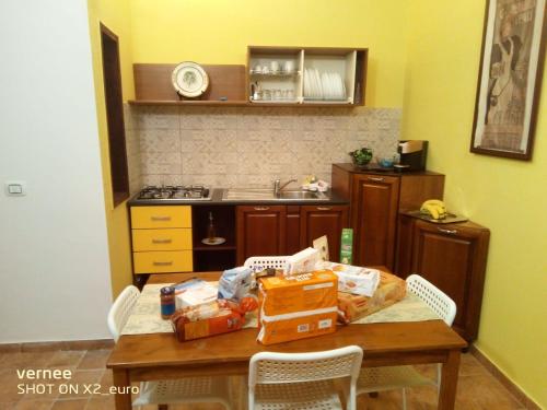 Køkken eller tekøkken på Martina Malmostosa