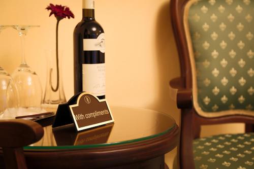 Posezení v ubytování Hotel Foisorul cu Flori