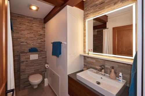 Koupelna v ubytování Ferienwohnung in Rheinfelder Altstadt