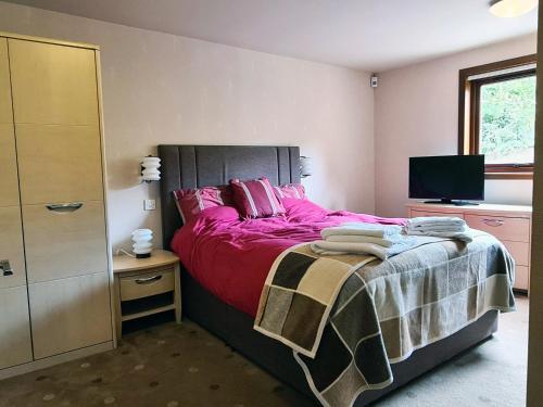 Katil atau katil-katil dalam bilik di West Craig Farm House