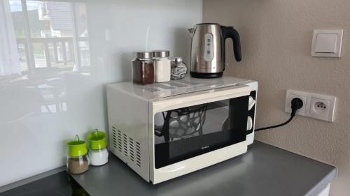 Kuchyň nebo kuchyňský kout v ubytování Apartament Stubai 3 Czarna Góra