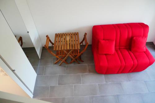 Posezení v ubytování Narval Gris