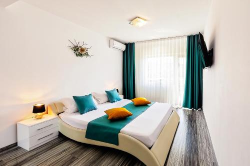 Een bed of bedden in een kamer bij Vila Mosel