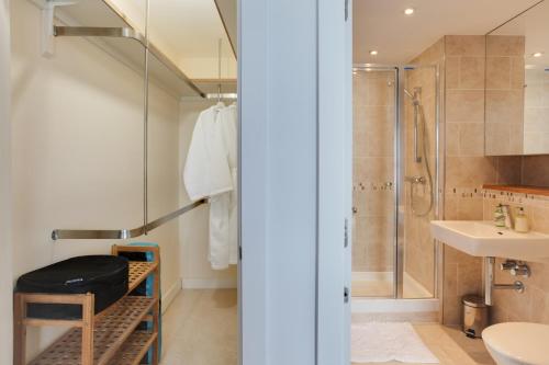 A bathroom at The Marina Penthouse