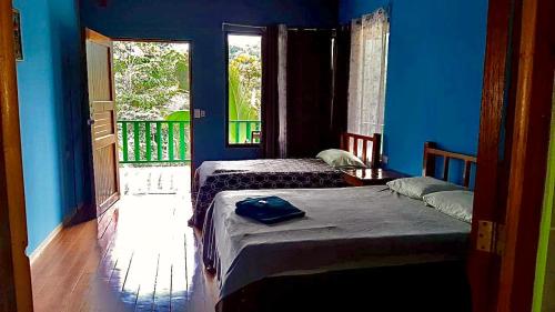 Cama o camas de una habitación en Allegra Hostel