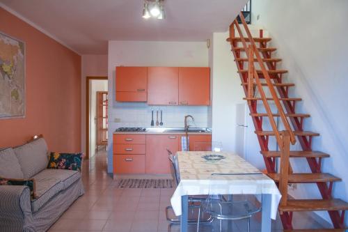 Kjøkken eller kjøkkenkrok på ELBA Casa Mare Natura