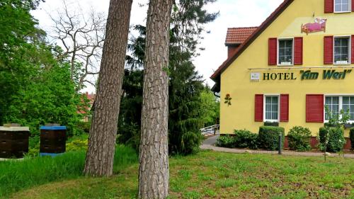 Hotel "Am Werl"にある庭