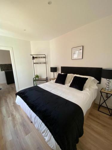 Katil atau katil-katil dalam bilik di Apartamentos Sun si Moon