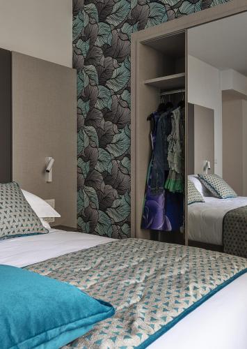 Ένα ή περισσότερα κρεβάτια σε δωμάτιο στο Sublimis Boutique Hotel Adults-Only