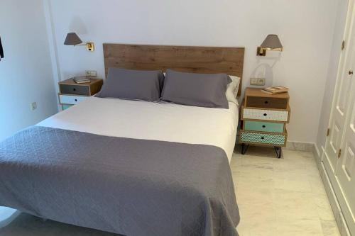 Krevet ili kreveti u jedinici u okviru objekta PUSHE Playa Granada Beach&Golf 2