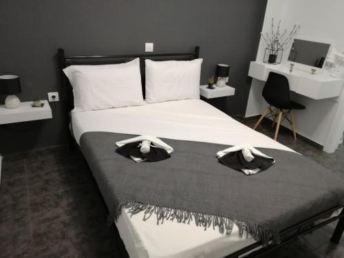 Comfortbnb -Sabbia Calda 8房間的床
