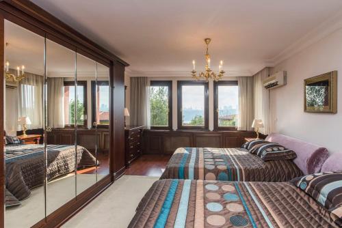 Vuode tai vuoteita majoituspaikassa Villa Bosphorus