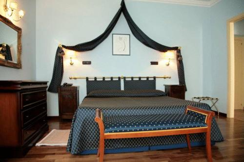 Posteľ alebo postele v izbe v ubytovaní Villa Picena