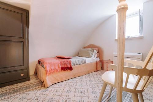 Ein Sitzbereich in der Unterkunft Masseria Garrappa