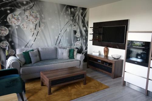 Η κουζίνα ή μικρή κουζίνα στο GNG Apartment