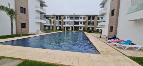 Πισίνα στο ή κοντά στο Appartement neuf haut standing vue mer