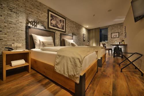 Voodi või voodid majutusasutuse LOFT Hotel Bratislava toas