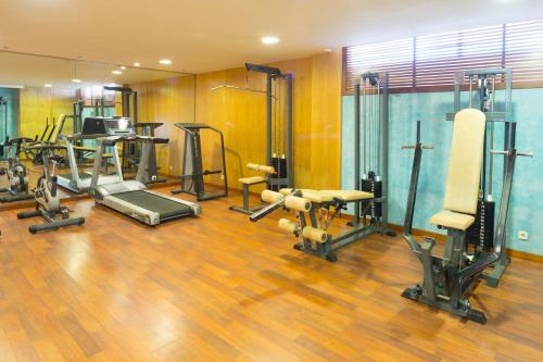 Fitness centrum a/nebo fitness zařízení v ubytování Protur Vista Badia