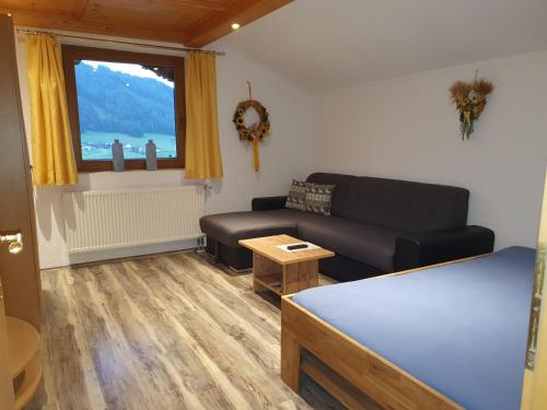 Posezení v ubytování Gästehaus Flörl 1