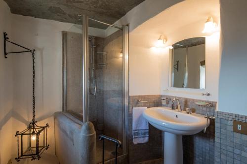 A bathroom at Appartamento del Capitano
