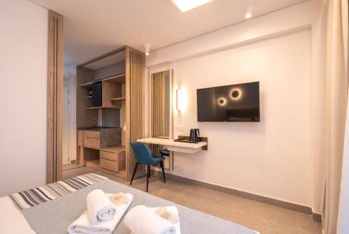 Dapur atau dapur kecil di Mirablue Luxury Residences
