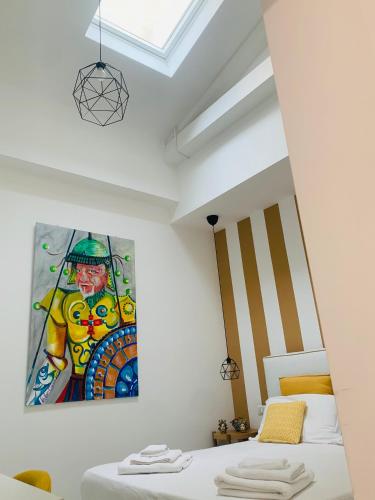 Postel nebo postele na pokoji v ubytování L'Ancora B&B