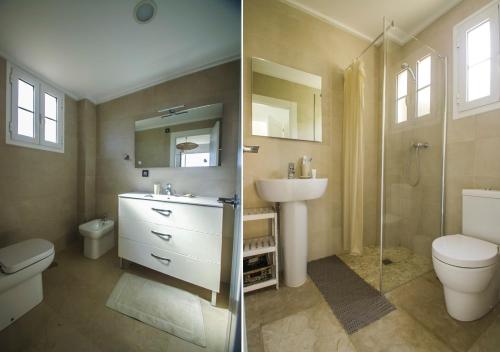 Kúpeľňa v ubytovaní VILLA SIERRA CORTINA VISTAS AL MAR