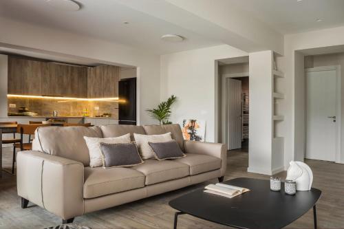 Χώρος καθιστικού στο The Twelve Suites Collection