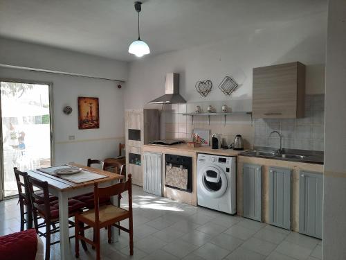 Kuchyň nebo kuchyňský kout v ubytování Casa Samuel