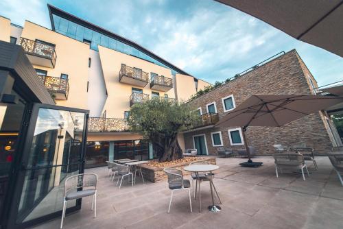 Bygningen som hotellet ligger i