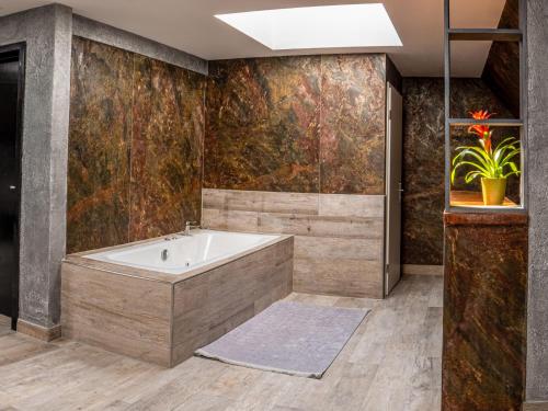 Koupelna v ubytování Buddha Hotel