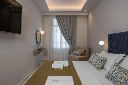 Katil atau katil-katil dalam bilik di Plaza 1866 Superior City Rooms