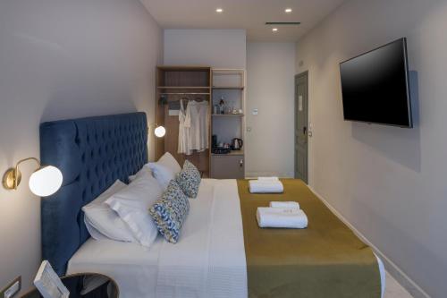 Katil atau katil-katil dalam bilik di Plaza 1866 Superior City Rooms