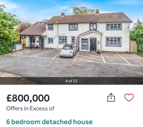 The building where the guesthouse is located 