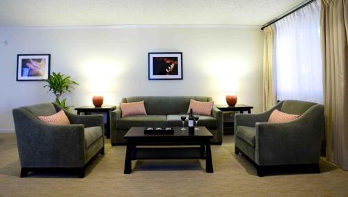 Posezení v ubytování The Zen Hotel Palo Alto