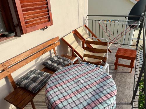 Zona de estar de Apartmani Ivana
