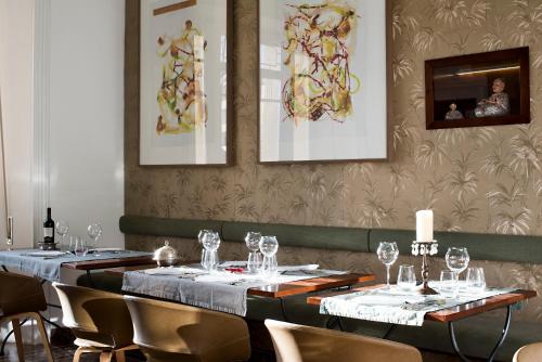 Restaurace v ubytování Villa Inglese