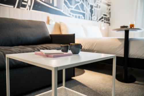 Ruang duduk di ibis Styles Limoges Centre