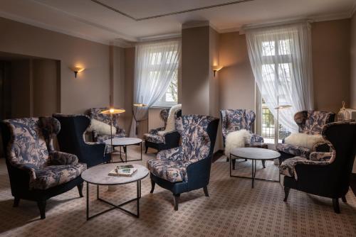 Χώρος καθιστικού στο Maxymilian Unique Hotel - Adults Only