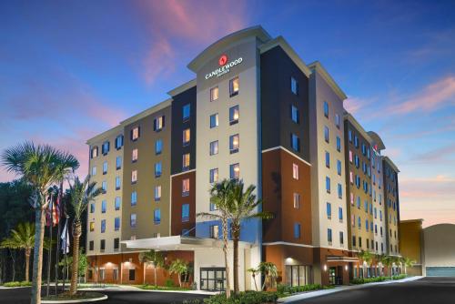 a rendering of the embassy suites anaheim hotel at Candlewood Suites - Orlando - Lake Buena Vista by IHG in Orlando