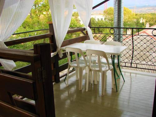 A balcony or terrace at Anapa-Patio Hotel