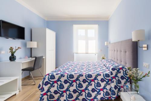 Ένα ή περισσότερα κρεβάτια σε δωμάτιο στο Casa Ela