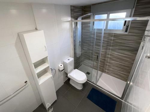 Koupelna v ubytování La Manga Beach Club Apartments