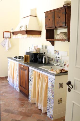 Kjøkken eller kjøkkenkrok på Emy's Country House