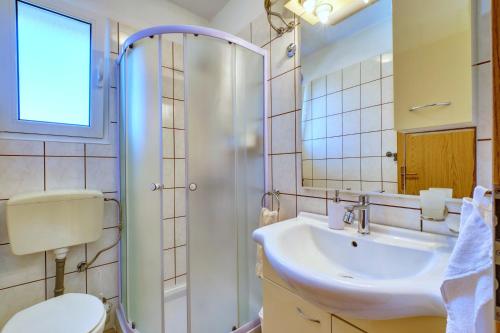 Kylpyhuone majoituspaikassa SVEN