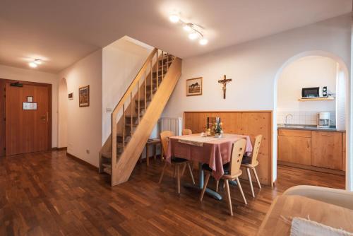 Jedálenská časť v ubytovaní bed & breakfast